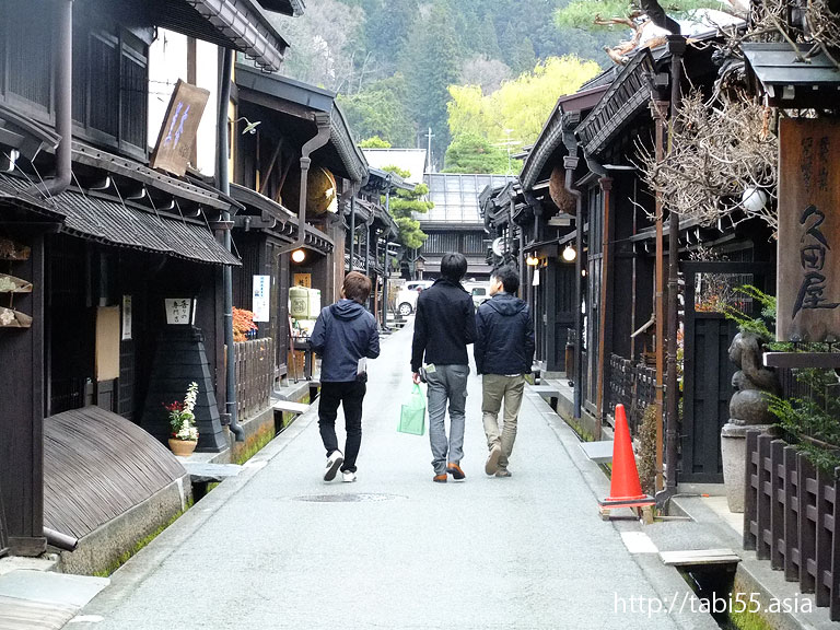 飛騨高山の町並み