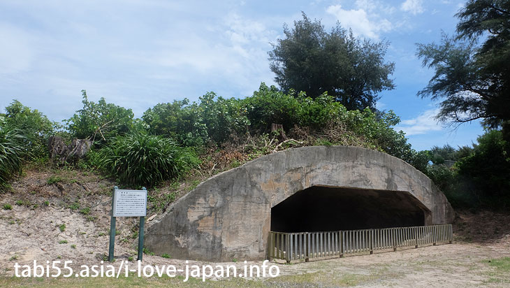 Covered bodies with camouflaged aircraft for suicide squad（Kikaijima）