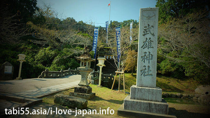 Takeko Shinto shrine+huge camphor tree “Ohkusu”(Takeo,Saga)|the married couple cypress”Meotohinoki”