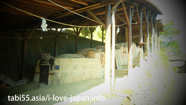 To the back of the secret kiln! Must see climbing kiln