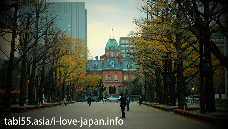 3. Red star is a landmark! Former Hokkaido Government Office (Red Brick Government building)