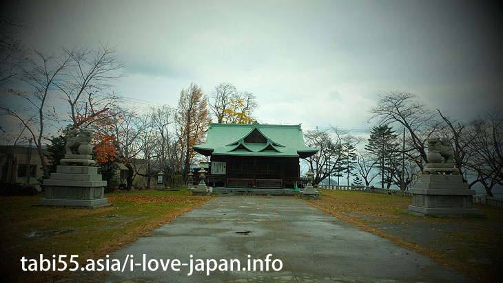 8. Otaru view from the hill! Suitengu Shrine